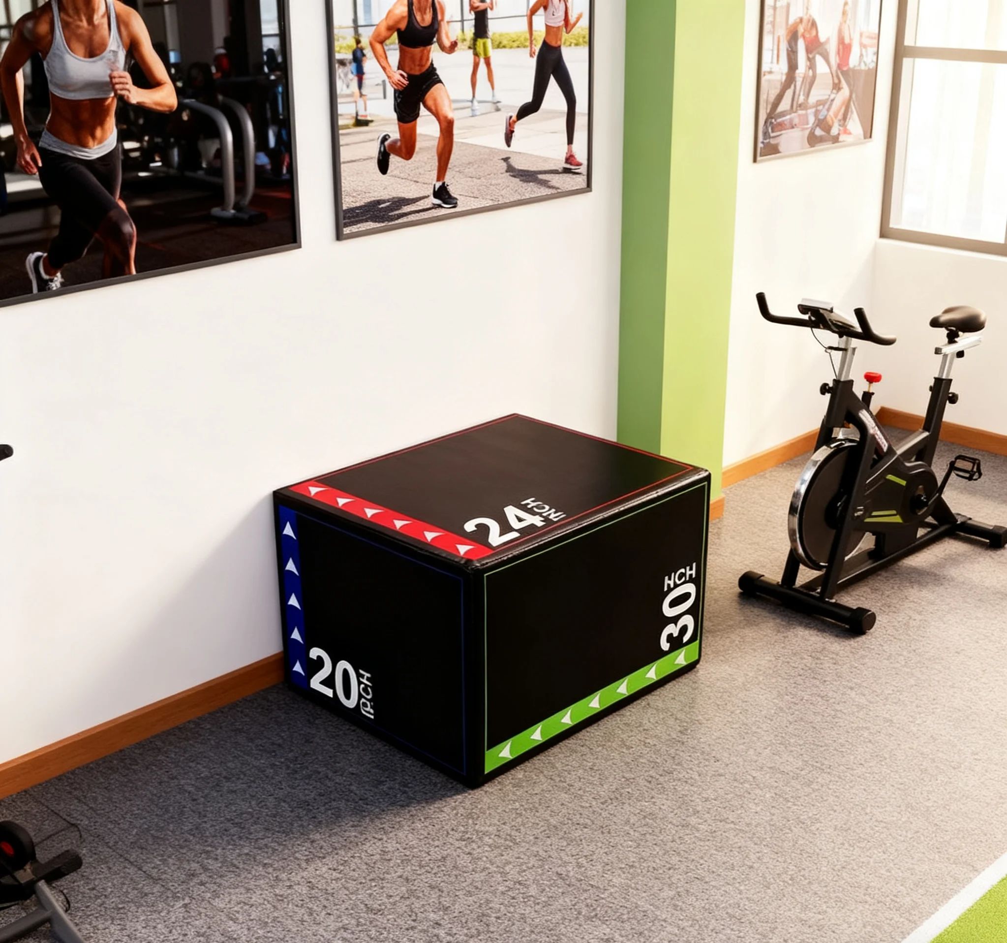 3-in-1Jump Box Plyometric Box  - Sports Equipment Online recension och pris