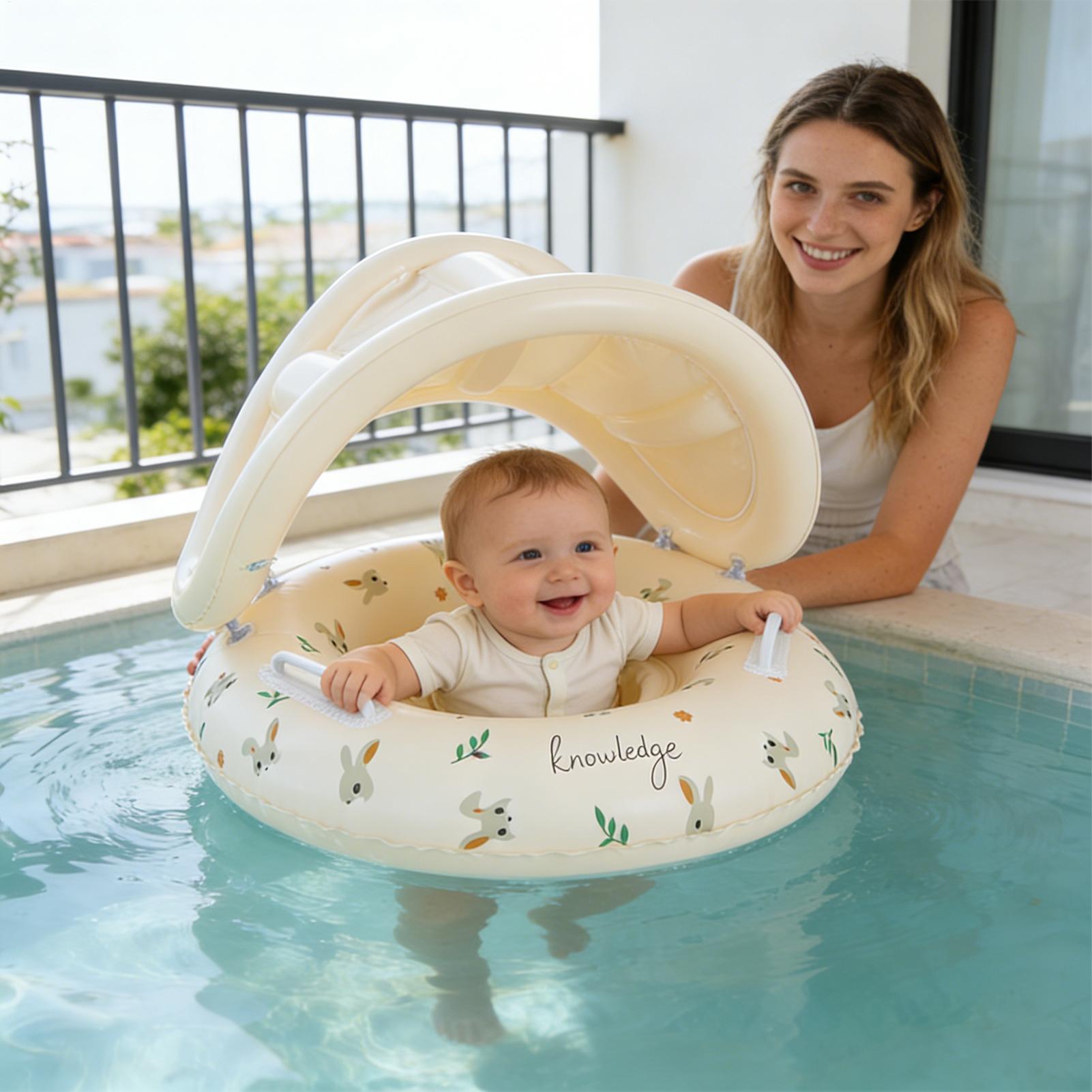 Baby Swimming Ring Inflatable  - Pull Buoy Swimming recension och pris