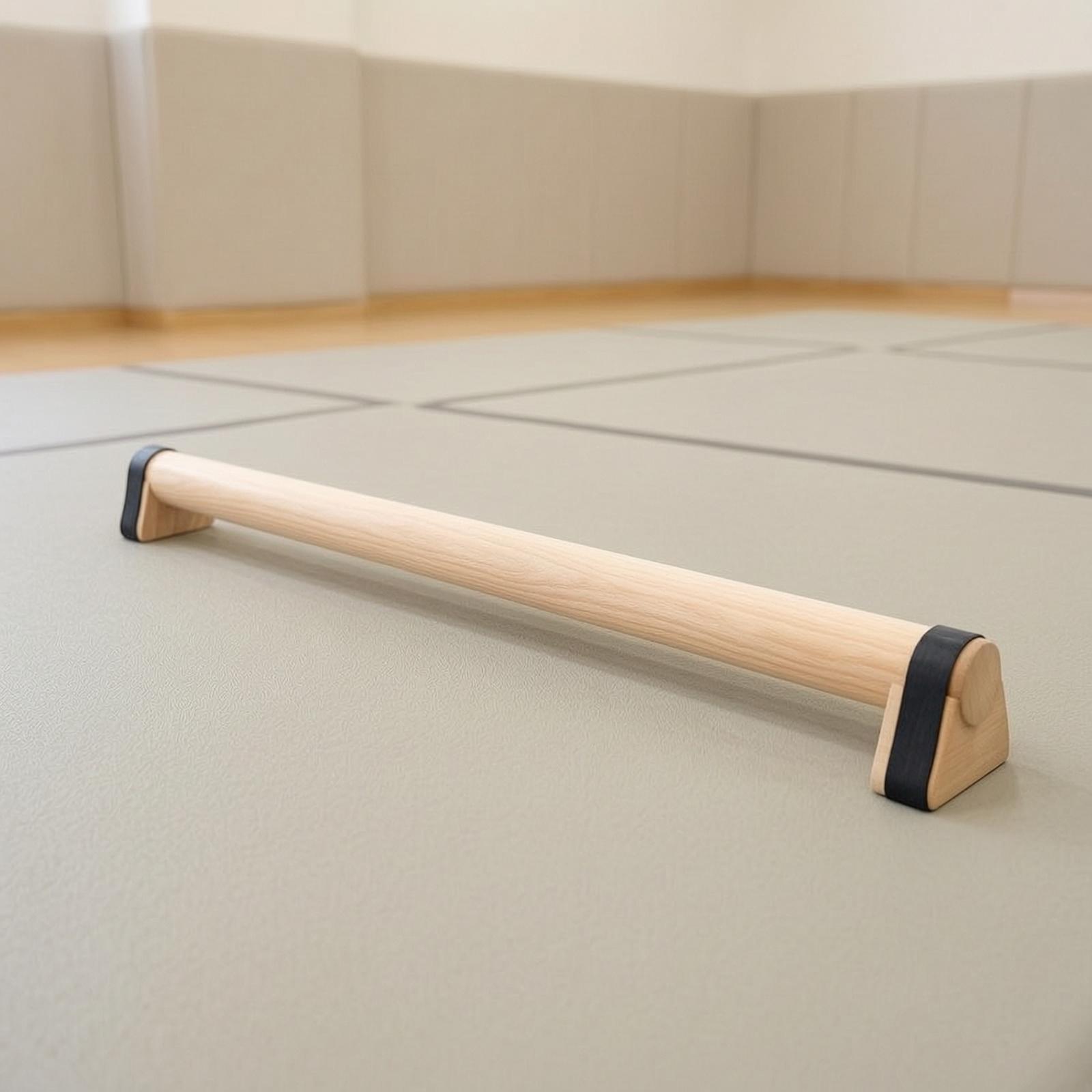 Wooden Balance Beam Cylindrica - Gymnastics Beam Floor recension och pris