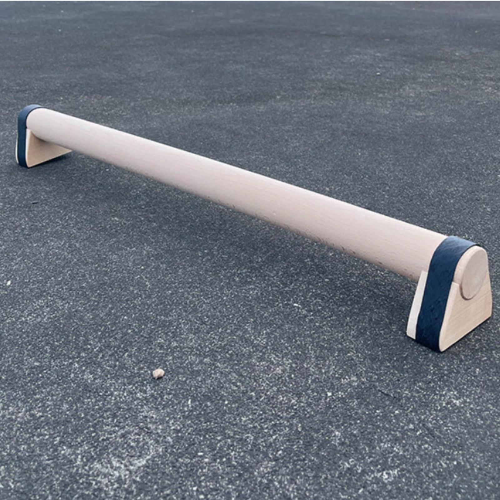 Wooden Balance Beam Cylindrica - Gymnastics Beam Floor recension och pris