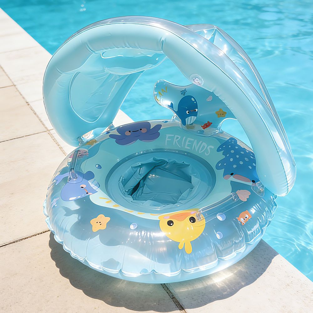 1Pcs Sunshade Swim Ring Inflat - Pull Buoy Swimming recension och pris