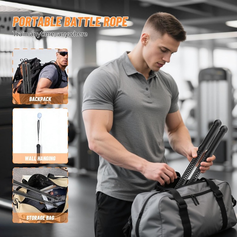 Wireless Swing Combat Rope, 2P - Sports Equipment Online recension och pris